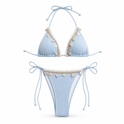 Shell Starfish Halter Bikini