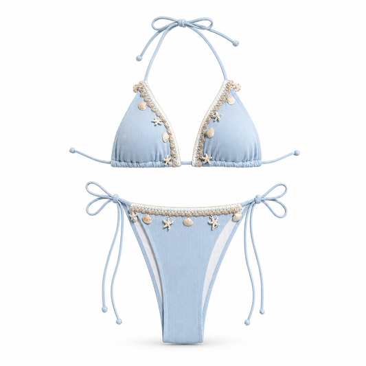 Shell Starfish Halter Bikini