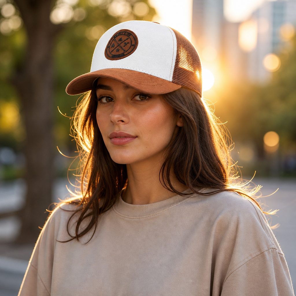 Breathable Mesh Snapback Cap