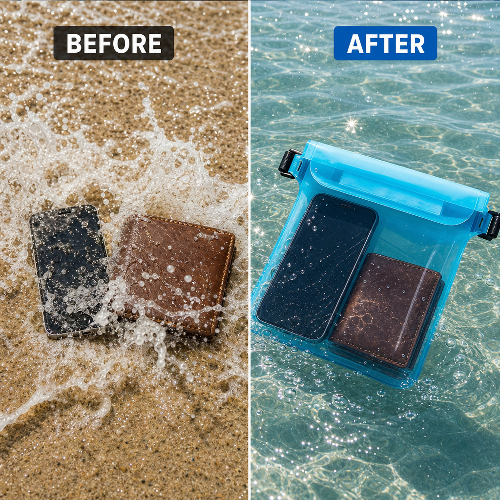 Waterproof Swim Dry Waist Pack